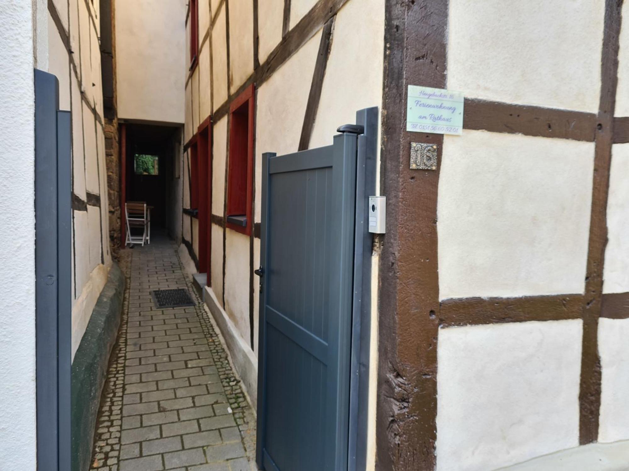 Ferienwohnung Am Rathaus Heimbach Exterior foto